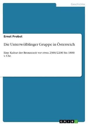 Seller image for Die Unterwlblinger Gruppe in sterreich for sale by BuchWeltWeit Ludwig Meier e.K.