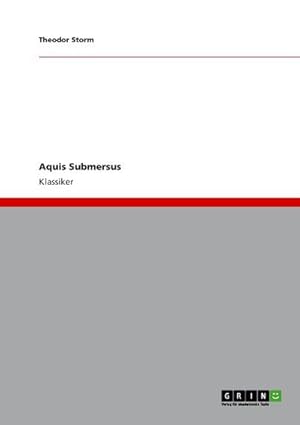 Immagine del venditore per Aquis Submersus venduto da BuchWeltWeit Ludwig Meier e.K.