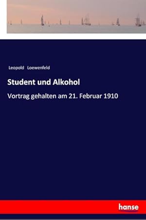 Imagen del vendedor de Student und Alkohol a la venta por BuchWeltWeit Ludwig Meier e.K.