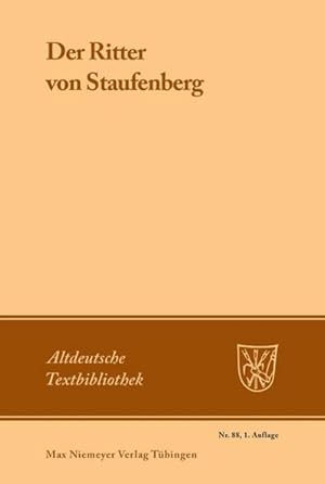 Immagine del venditore per Der Ritter von Staufenberg venduto da BuchWeltWeit Ludwig Meier e.K.