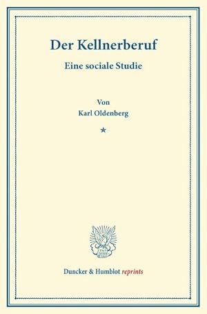 Imagen del vendedor de Der Kellnerberuf a la venta por BuchWeltWeit Ludwig Meier e.K.