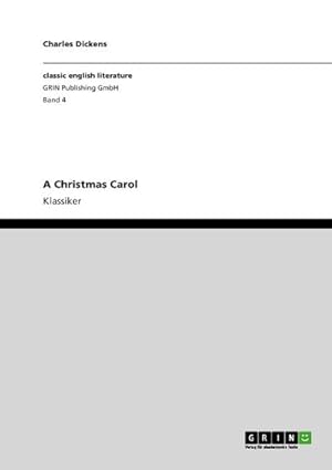 Immagine del venditore per A Christmas Carol venduto da BuchWeltWeit Ludwig Meier e.K.