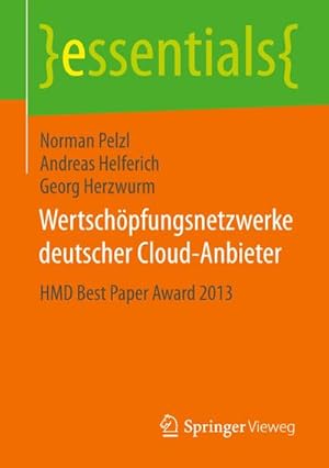 Seller image for Wertschpfungsnetzwerke deutscher Cloud-Anbieter for sale by BuchWeltWeit Ludwig Meier e.K.