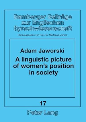 Seller image for A linguistic picture of women's position in society for sale by BuchWeltWeit Ludwig Meier e.K.