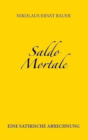 Seller image for Saldo Mortale for sale by BuchWeltWeit Ludwig Meier e.K.