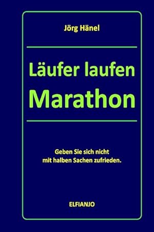 Bild des Verkufers fr Lufer laufen Marathon zum Verkauf von BuchWeltWeit Ludwig Meier e.K.