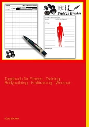 Image du vendeur pour Tagebuch fr Fitness - Training - Bodybuilding - Krafttraining - Workout - XXL mis en vente par BuchWeltWeit Ludwig Meier e.K.