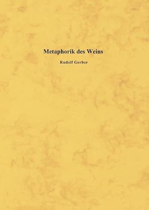 Seller image for Metaphorik des Weins for sale by BuchWeltWeit Ludwig Meier e.K.