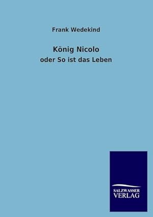 Seller image for Knig Nicolo for sale by BuchWeltWeit Ludwig Meier e.K.