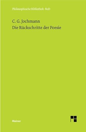 Bild des Verkufers fr Die Rckschritte der Poesie zum Verkauf von BuchWeltWeit Ludwig Meier e.K.