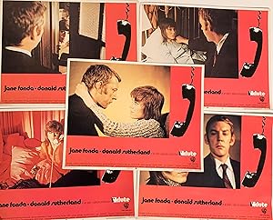 Klute. 5 Lobby Cards plus press/promotional leaflets.