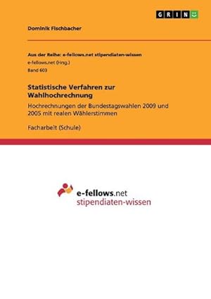 Immagine del venditore per Statistische Verfahren zur Wahlhochrechnung venduto da BuchWeltWeit Ludwig Meier e.K.