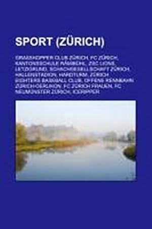 Bild des Verkufers fr Sport (Zrich) zum Verkauf von BuchWeltWeit Ludwig Meier e.K.
