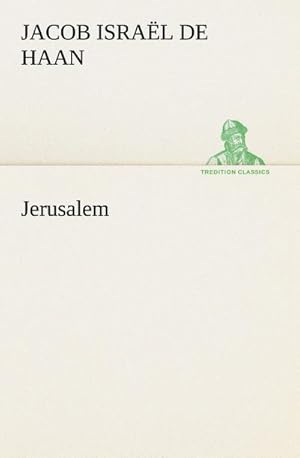 Seller image for Jerusalem for sale by BuchWeltWeit Ludwig Meier e.K.