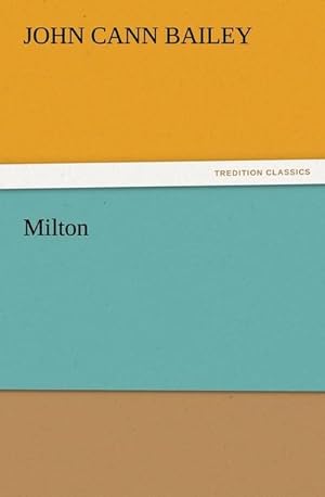 Seller image for Milton for sale by BuchWeltWeit Ludwig Meier e.K.