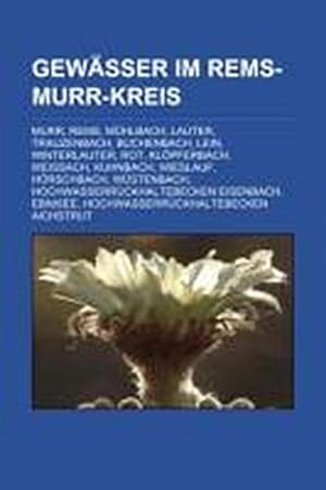 Seller image for Gewsser im Rems-Murr-Kreis for sale by BuchWeltWeit Ludwig Meier e.K.