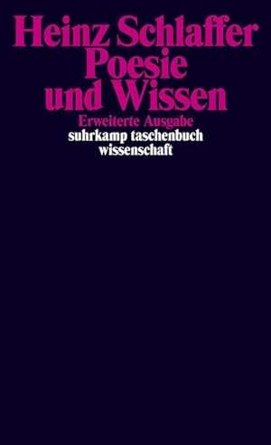 Seller image for Poesie und Wissen for sale by BuchWeltWeit Ludwig Meier e.K.