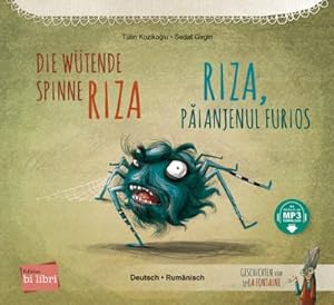 Imagen del vendedor de Die wtende Spinne Riza. Deutsch-Rumnisch a la venta por BuchWeltWeit Ludwig Meier e.K.