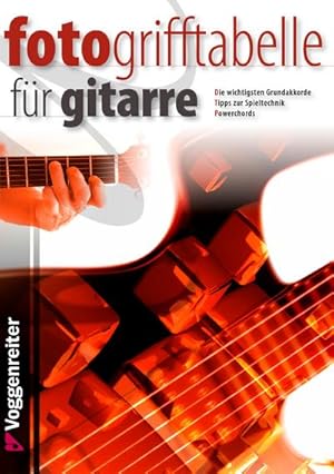 Bild des Verkufers fr Foto-Grifftabelle fr Gitarre zum Verkauf von BuchWeltWeit Ludwig Meier e.K.
