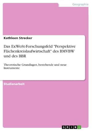 Immagine del venditore per Das ExWoSt-Forschungsfeld "Perspektive Flchenkreislaufwirtschaft" des BMVBW und des BBR venduto da BuchWeltWeit Ludwig Meier e.K.