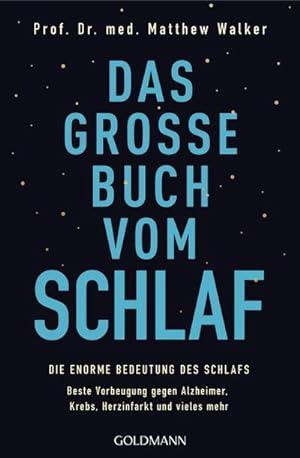Bild des Verkufers fr Das groe Buch vom Schlaf zum Verkauf von BuchWeltWeit Ludwig Meier e.K.