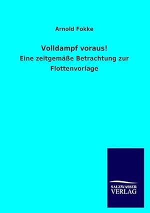 Seller image for Volldampf voraus! for sale by BuchWeltWeit Ludwig Meier e.K.