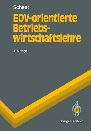 Immagine del venditore per EDV-orientierte Betriebswirtschaftslehre venduto da BuchWeltWeit Ludwig Meier e.K.