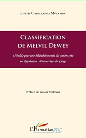 Seller image for Classification de Melvil Dewey for sale by BuchWeltWeit Ludwig Meier e.K.
