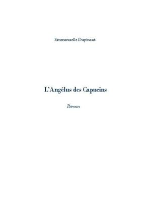 Bild des Verkufers fr L'Anglus des Capucins zum Verkauf von BuchWeltWeit Ludwig Meier e.K.