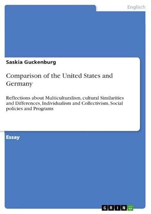 Seller image for Comparison of the United States and Germany for sale by BuchWeltWeit Ludwig Meier e.K.