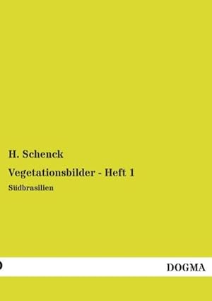 Bild des Verkufers fr Vegetationsbilder - Heft 1 zum Verkauf von BuchWeltWeit Ludwig Meier e.K.