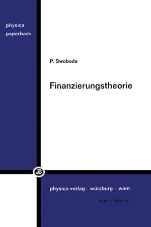 Image du vendeur pour Finanzierungstheorie mis en vente par BuchWeltWeit Ludwig Meier e.K.