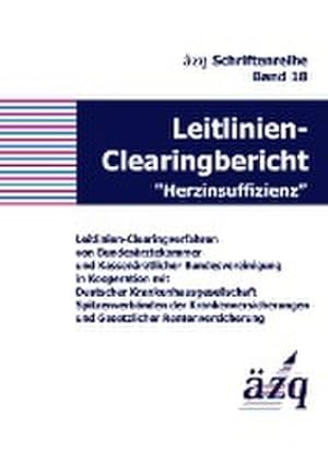 Seller image for Leitlinien-Clearingbericht "Herzinsuffizienz" for sale by BuchWeltWeit Ludwig Meier e.K.