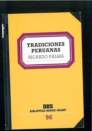 Immagine del venditore per TRADICIONES PERUANAS venduto da Papel y Letras