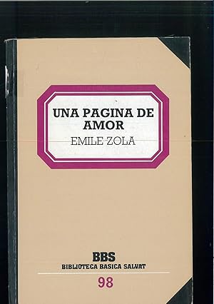 Imagen del vendedor de Pgina de amor, una a la venta por Papel y Letras