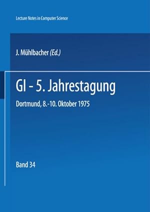 Seller image for GI - 5. Jahrestagung for sale by BuchWeltWeit Ludwig Meier e.K.