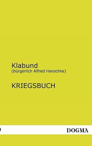 Seller image for Kriegsbuch for sale by BuchWeltWeit Ludwig Meier e.K.