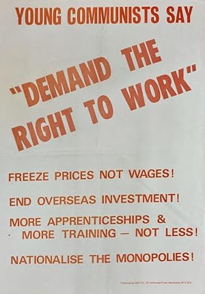 DEMAND THE RIGHT TO WORK