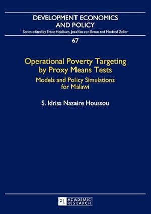 Seller image for Operational Poverty Targeting by Proxy Means Tests for sale by BuchWeltWeit Ludwig Meier e.K.