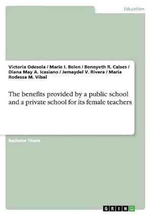 Seller image for The benefits provided by a public school and a private school for its female teachers for sale by BuchWeltWeit Ludwig Meier e.K.