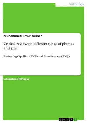 Seller image for Critical review on different types of plumes and jets for sale by BuchWeltWeit Ludwig Meier e.K.