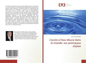 Seller image for L'accs  l'eau douce dans le monde: ses principaux enjeux for sale by BuchWeltWeit Ludwig Meier e.K.