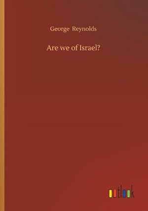 Image du vendeur pour Are we of Israel? mis en vente par BuchWeltWeit Ludwig Meier e.K.