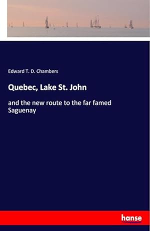 Bild des Verkufers fr Quebec, Lake St. John zum Verkauf von BuchWeltWeit Ludwig Meier e.K.