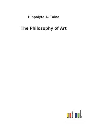 Image du vendeur pour The Philosophy of Art mis en vente par BuchWeltWeit Ludwig Meier e.K.