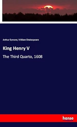 Seller image for King Henry V for sale by BuchWeltWeit Ludwig Meier e.K.