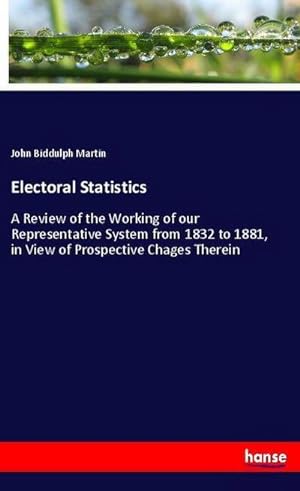 Imagen del vendedor de Electoral Statistics a la venta por BuchWeltWeit Ludwig Meier e.K.
