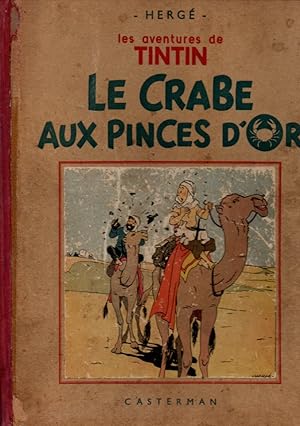 Image du vendeur pour Les aventures de TINTIN.Le Crabe aux Pinces d'Or mis en vente par JP Livres