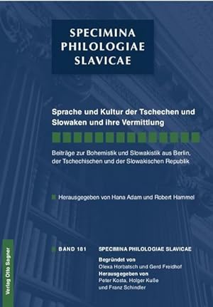 Immagine del venditore per Sprache und Kultur der Tschechen und Slowaken und ihre Vermittlung venduto da BuchWeltWeit Ludwig Meier e.K.
