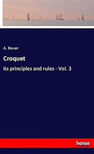 Seller image for Croquet for sale by BuchWeltWeit Ludwig Meier e.K.
